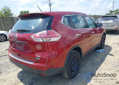 2014 Nissan Rogue S z USA, uszkodzony, nr VIN 5N1AT2MV8EC792395